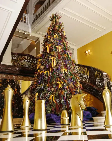 Ёлка в отеле Claridge’s