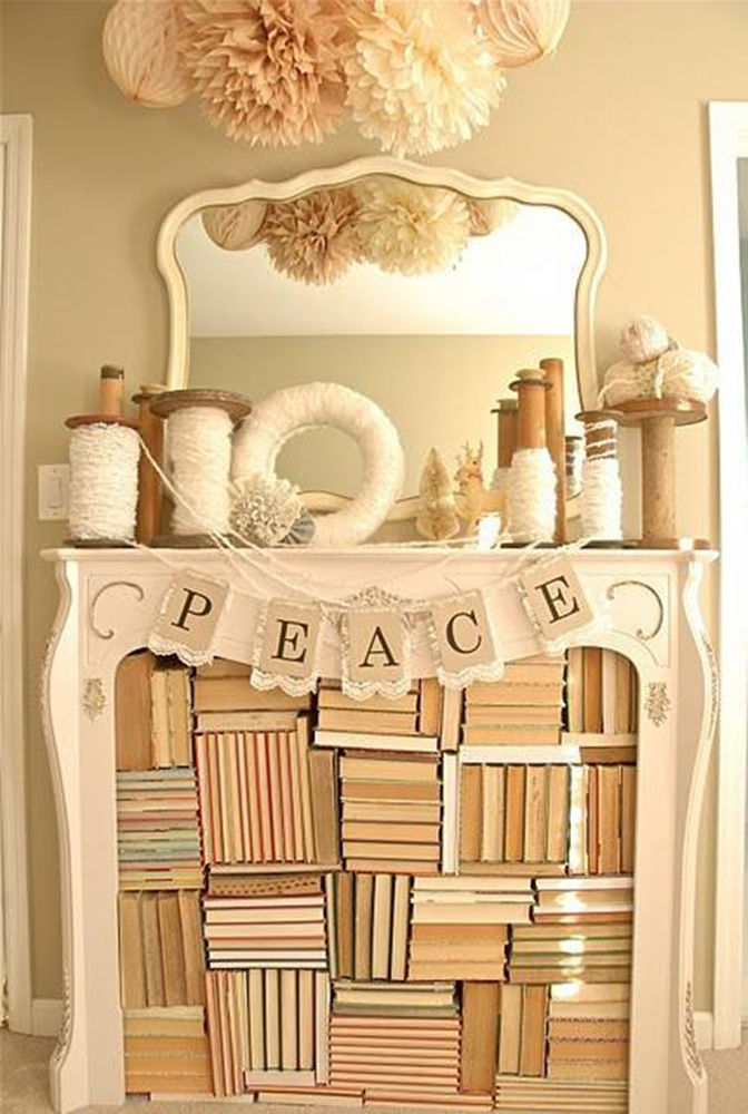 Фальш-камины, или Да здравствует смена декораций! Фальш-камины, или Да здравствует смена декораций! идеи для дома,интерьер и дизайн