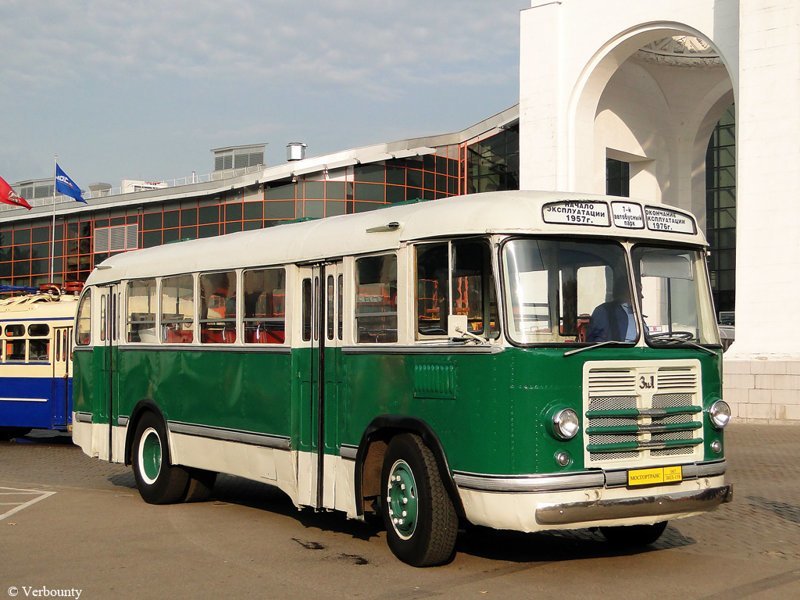 ЗИЛ-158В история, советские автобусы, транспорт