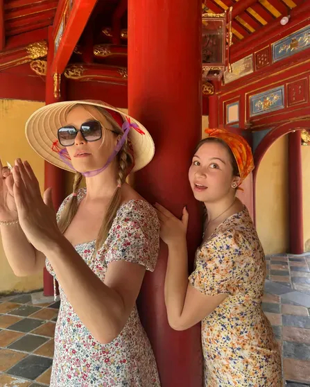 Кристина Бабушкина выбрала Вьетнам, куда отправилась вместе с дочерью/Фото: kristina.babuskina/Instagram*