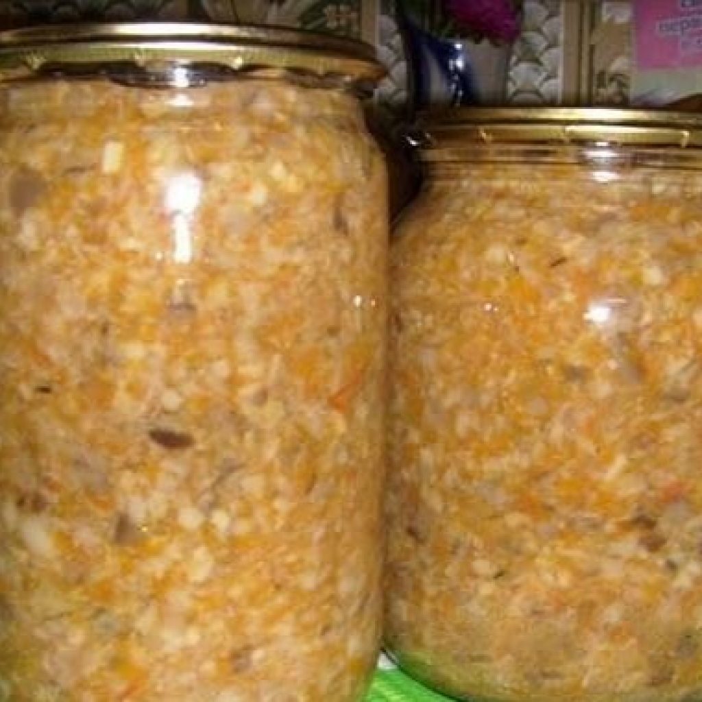 Грибная икра рецепт через мясорубку с чесноком