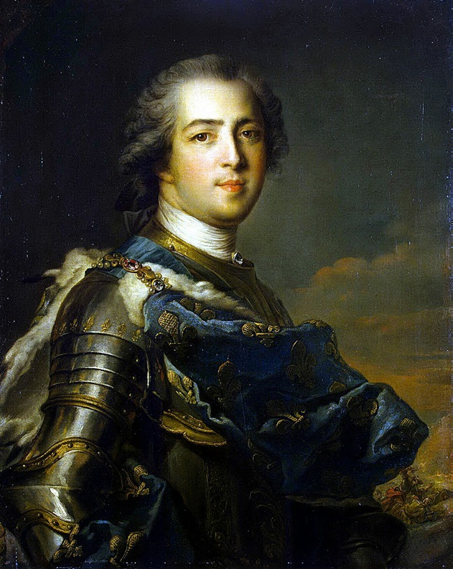 Портрет Людовика XV.