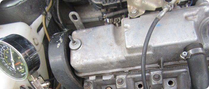 Проверяем компрессию в двигателе Lada Kalina