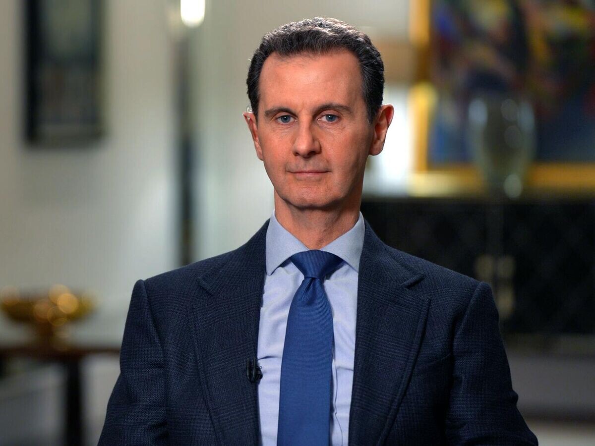    Президент Сирии Башар Асад во время интервью РИА Новости© РИА Новости