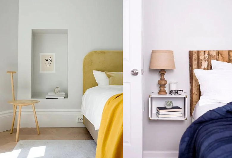 7 дизайнерских лайфхаков для маленькой спальни можно, маленькой, спальне, спальни, меньше, оттенок, установив, который, место, подвесных, прикроватной, светлые, оттенки, визуально, интереснее, интерьеру, потолок, изголовье, Можно, комната
