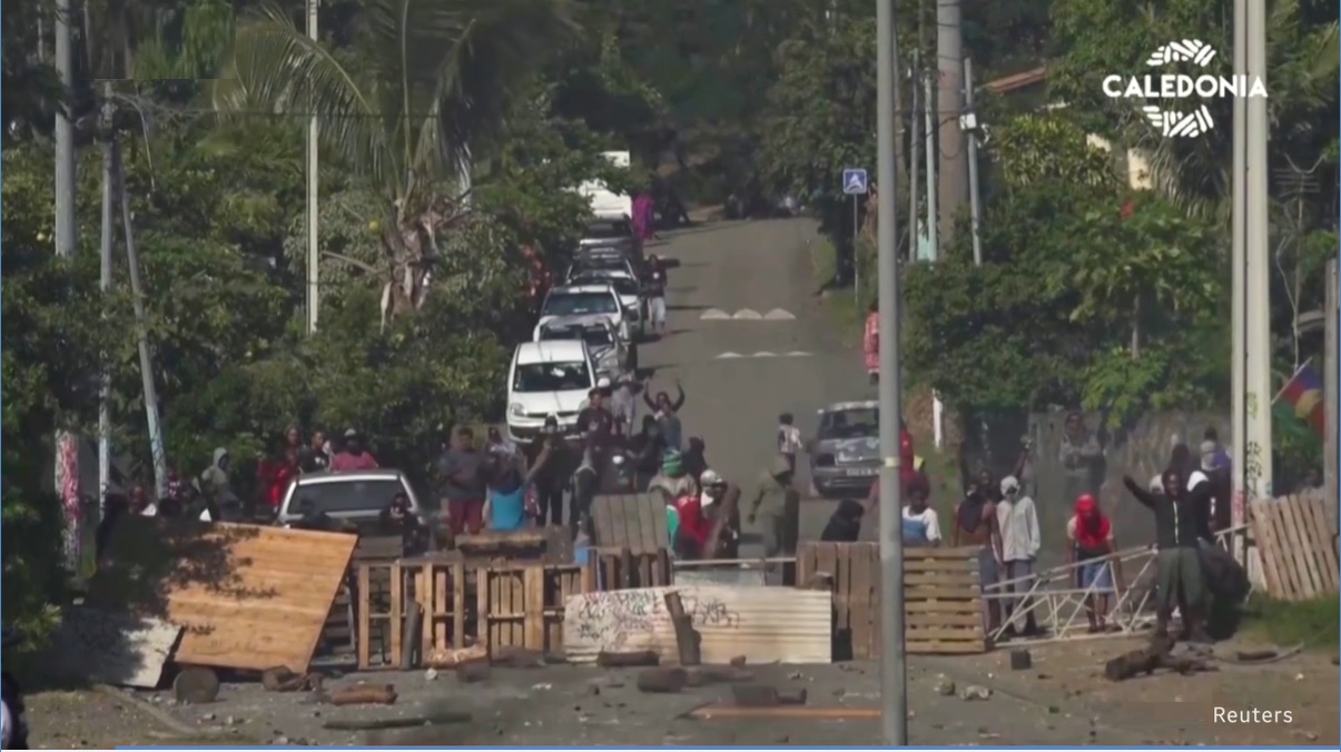 протесты в Новой Каледонии