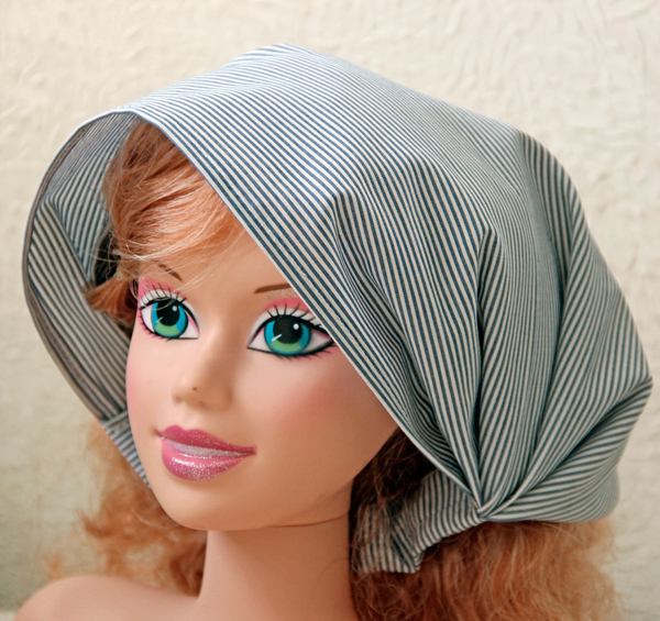 Косынка на резинке за 10 минут: мастер-класс