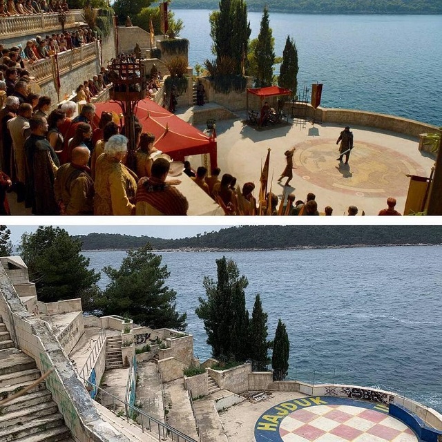 Как выглядят локации "Игры престолов" на съёмках и в жизни Как выглядят локации "Игры престолов" на съёмках и в жизни приколы