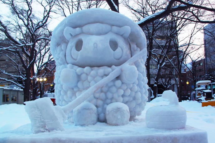 Красивые снежные скульптуры: великолепные идеи для грандиозного творчества вдохновляемся,скульптура,творчество
