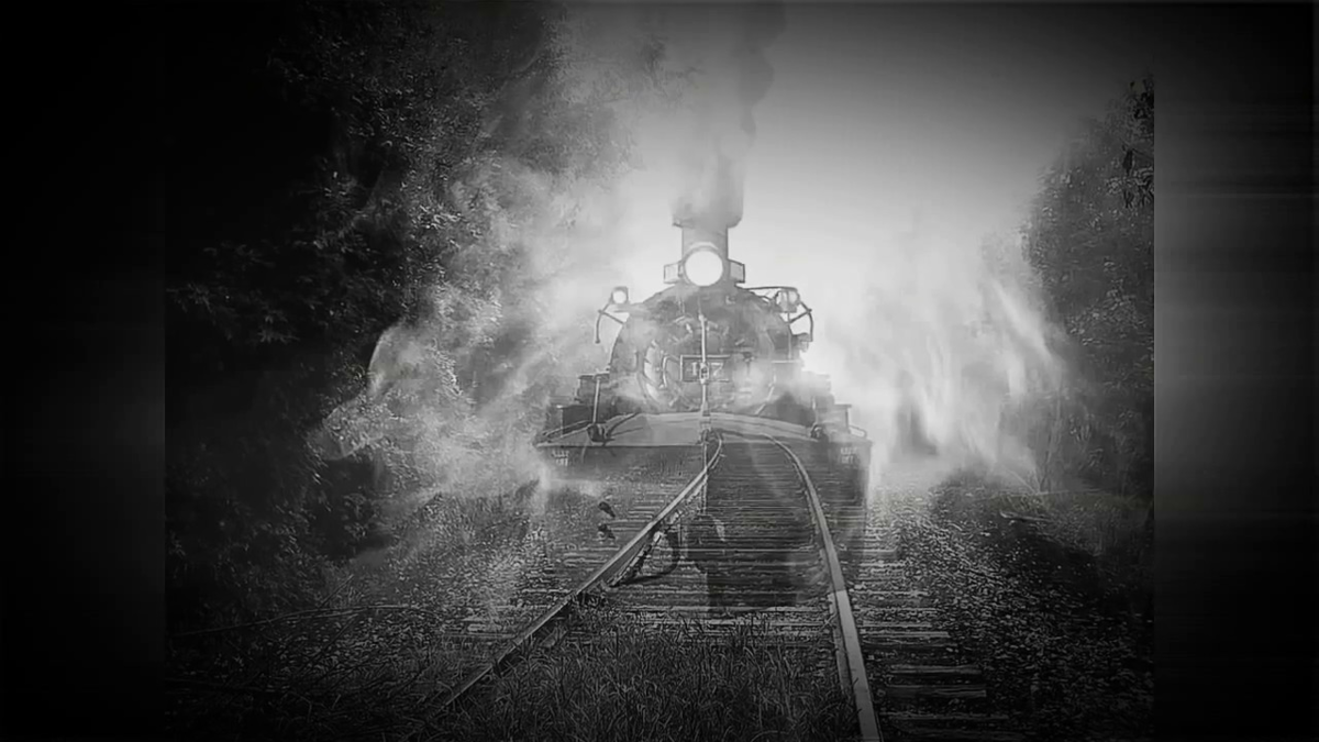 Загадочный поезд. Призрачный поезд. Призрачный поезд сент-Луиса. Тайна призрачного поезда.
