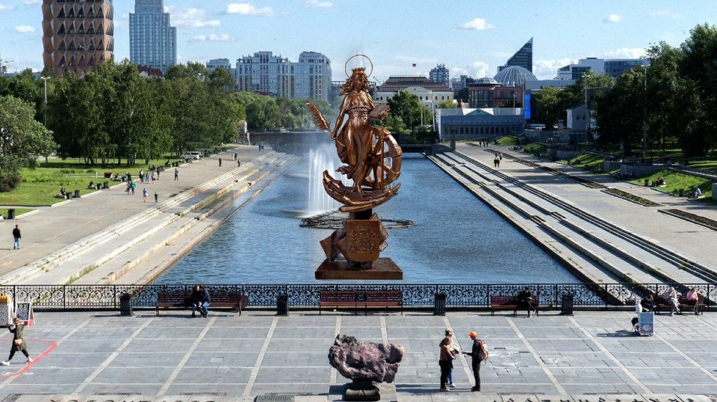 К 300-летию Екатеринбурга в городе может появиться статуя святой Екатерины