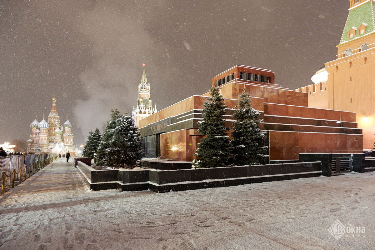Красная площадь. Мавзолей Ленина. Red Square. Lenin's mausoleum.