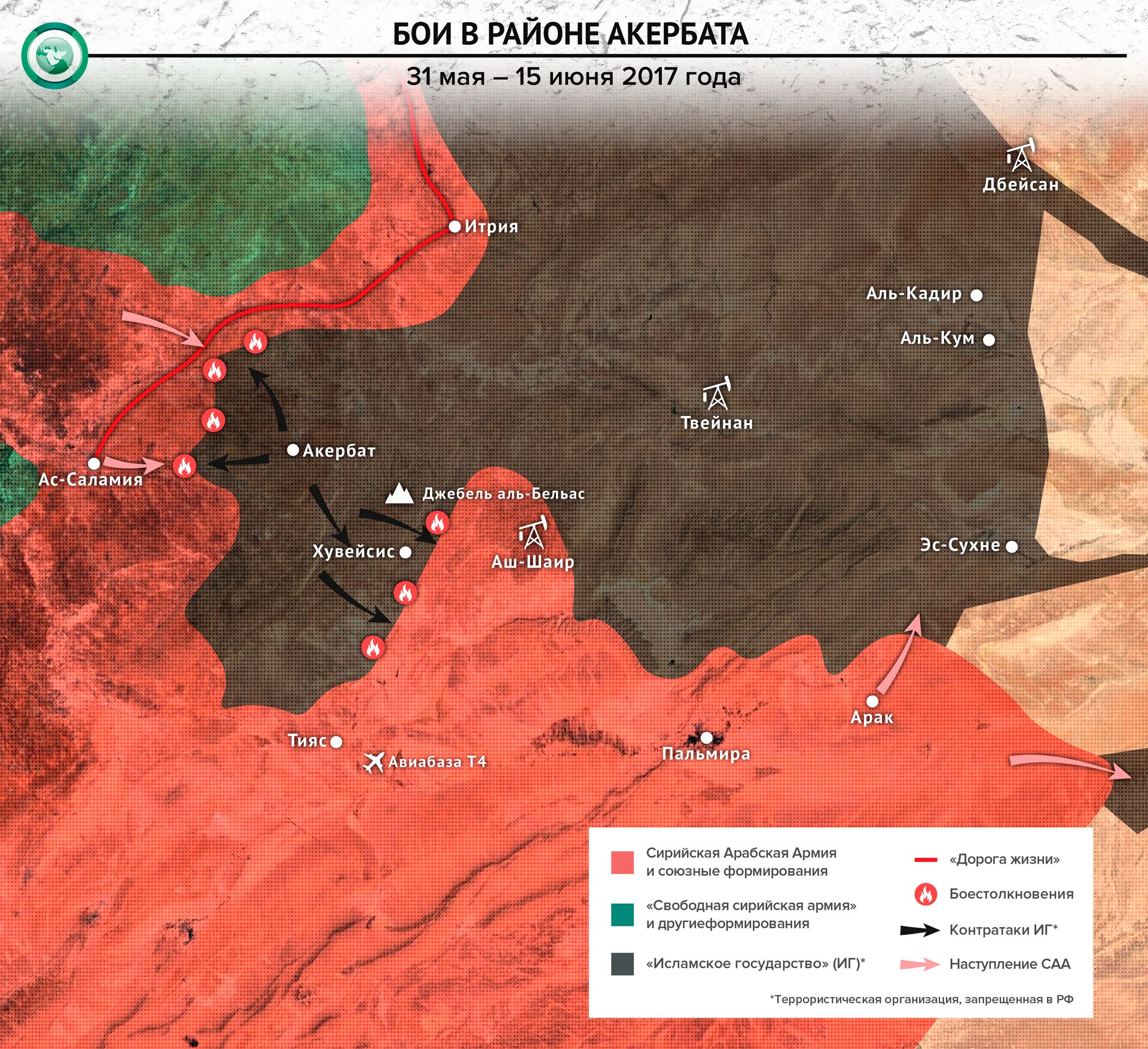 Битва за Акербат: как русские помогли сирийской армии взять цитадель ИГ история,сирия