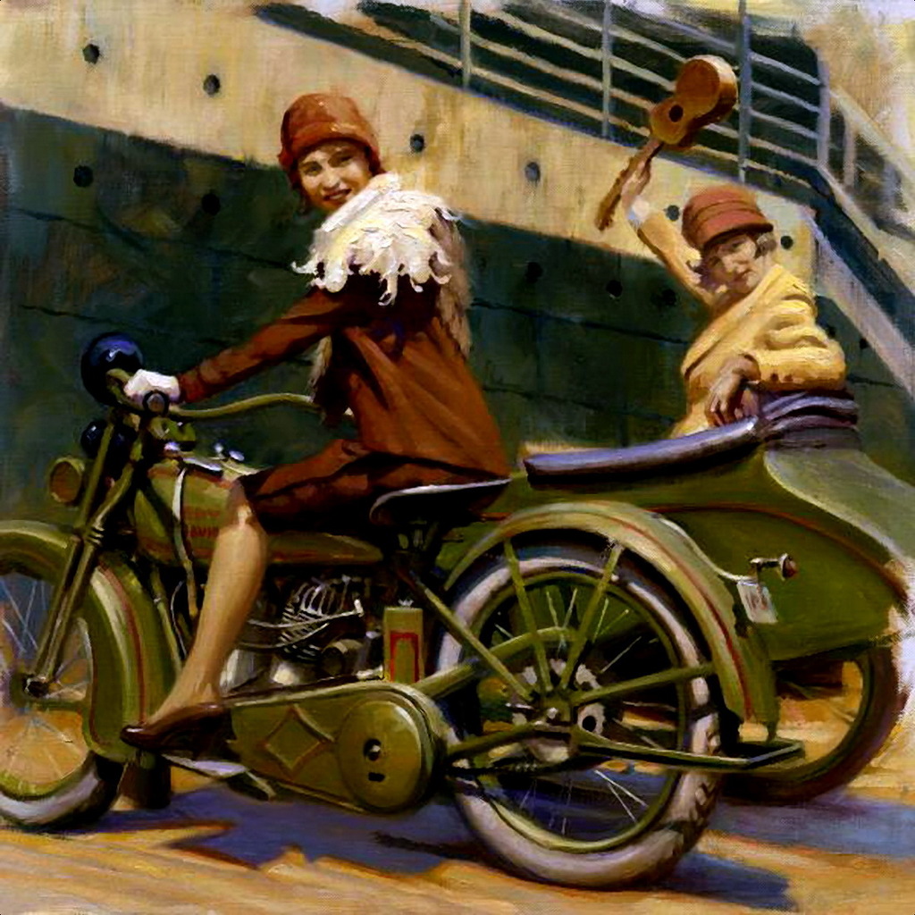 Картинки уль. Художник Дэвид уль (David Uhl). Мото арт художники Дэвид уль. David Uhl стимпанк. Мотоциклы Дэвид Харлей Дэвидсон.