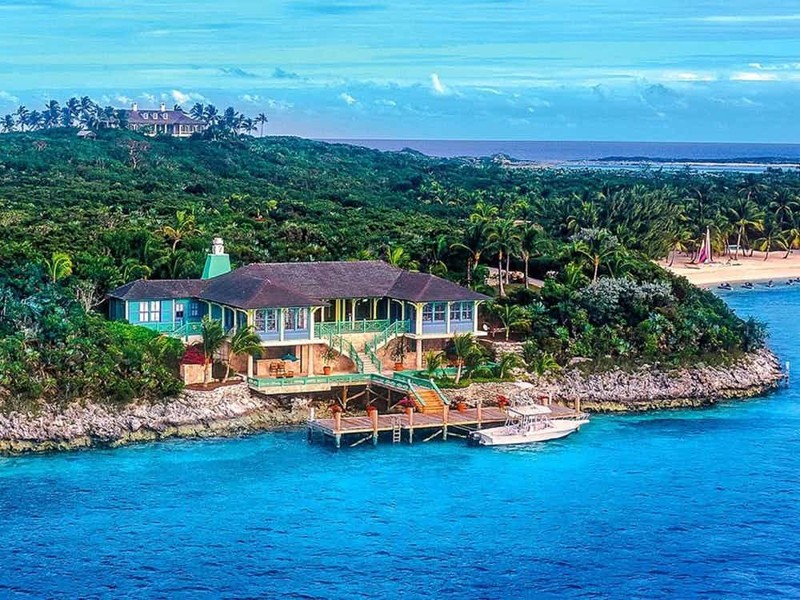 3. Дэвид Копперфильд - Муша Бэй, Багамские острова богатство, знаменитость, остров