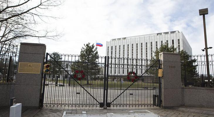здание российского посольства в Вашингтоне