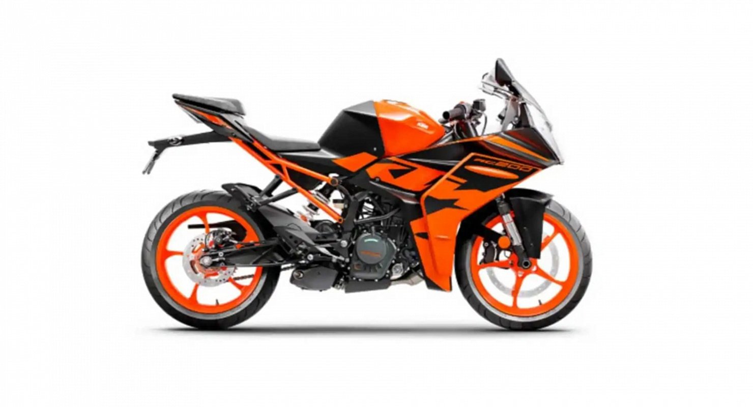 KTM обновил байк RC200 2022 модельного года