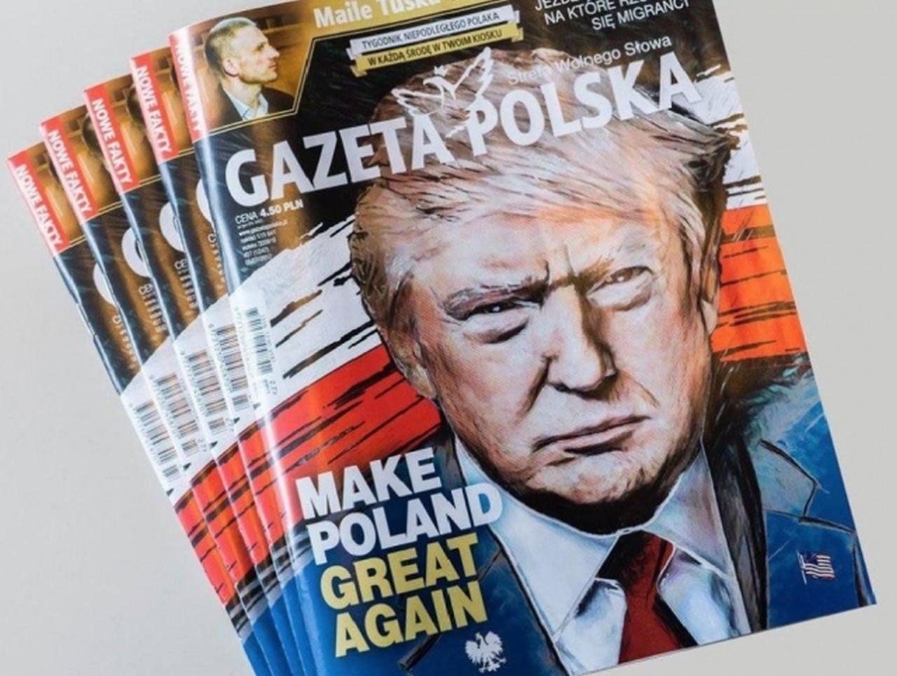 Дональд Трамп на обложке журнала