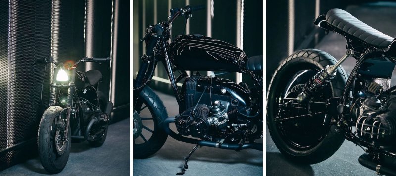 Blitz Motorcycles: кастом BMW R80RT Black Dot Mark One, изготовленный на заказ Марки и модели,мотоциклы,тюнинг