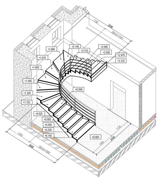 Идеи для Вашей лестницы. Часть 1. лестница