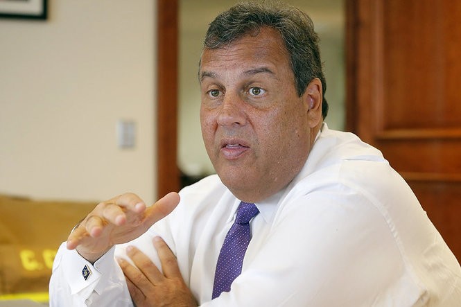 New Jersey Gov. Chris Christie talks about his opioid epidemic fight. Friday September 15, 2017. Trenton, NJ, USA (Aristide Economopoulos | NJ Advance Media for NJ.com) 
