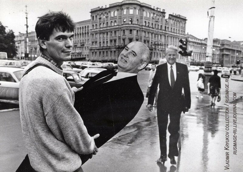 Над чем  мы смеялись  в  1996 году Горбачев