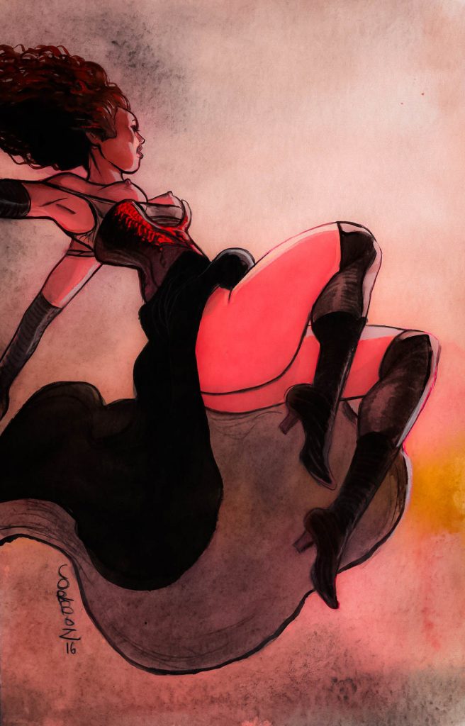 Сексуальные француженки в акварелях художника Янника Корбо. Сексуальные француженки в акварелях художника Янника Корбо.