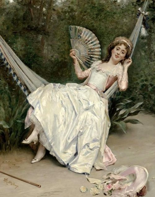 художник La Toilette Raimundo de Madrazo y Garreta картины – 12