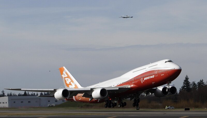 Boeing 747-8 Intercontinental  боинг 747, история создания, технологии