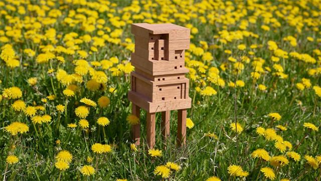 IKEA призывает людей строить дома для пчёл по своим собственным, бесплатно скачанным чертежам