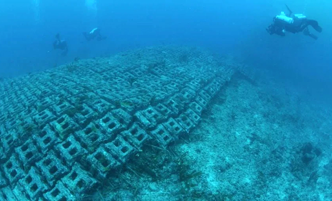 Ее построил кто-то другой: археологи изучили подводную дорогу Бимини, возраст которой больше 2000 лет