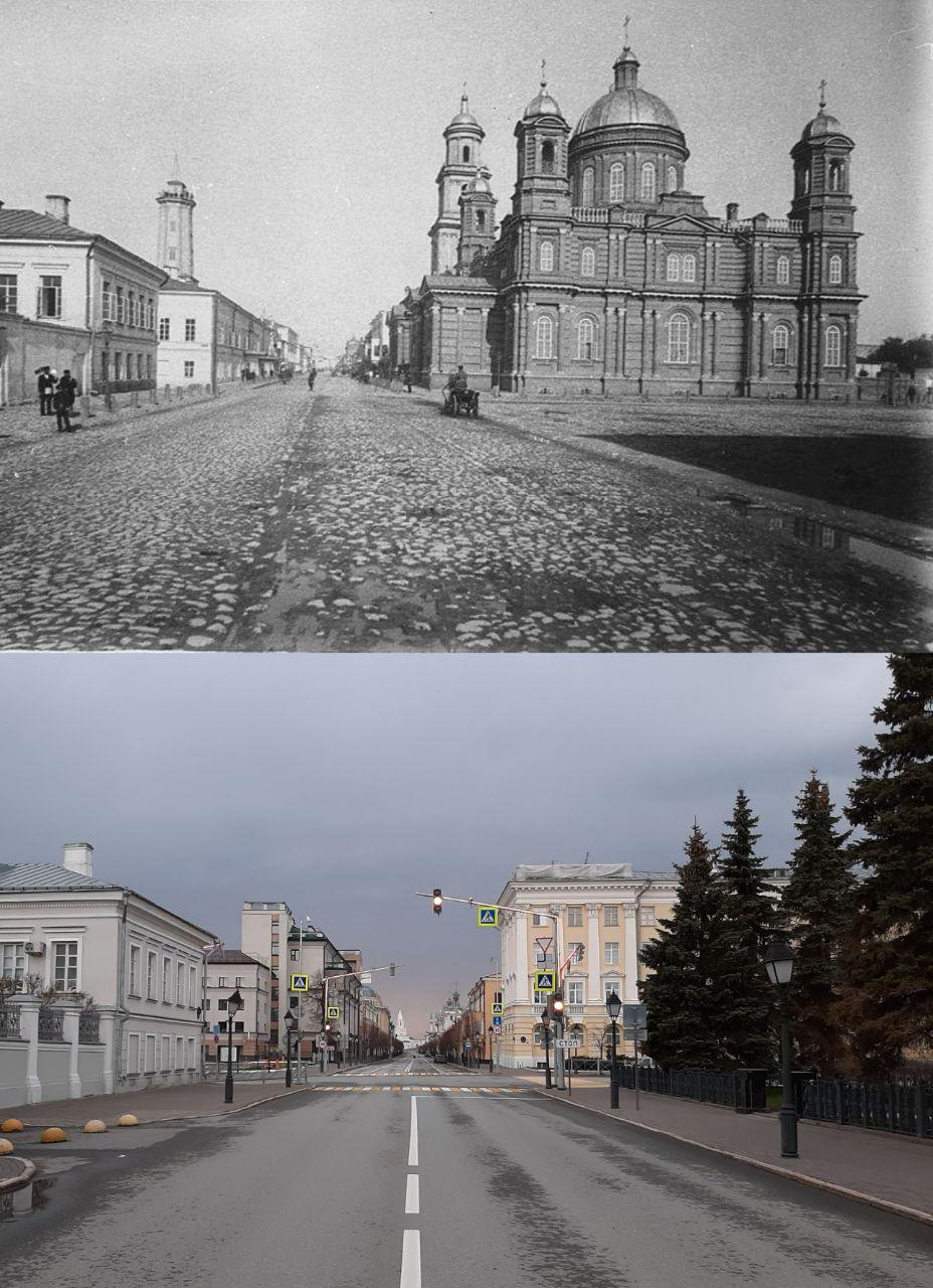 Было стало картинки. Казань было стало. Было стало. Русские города было-стало.