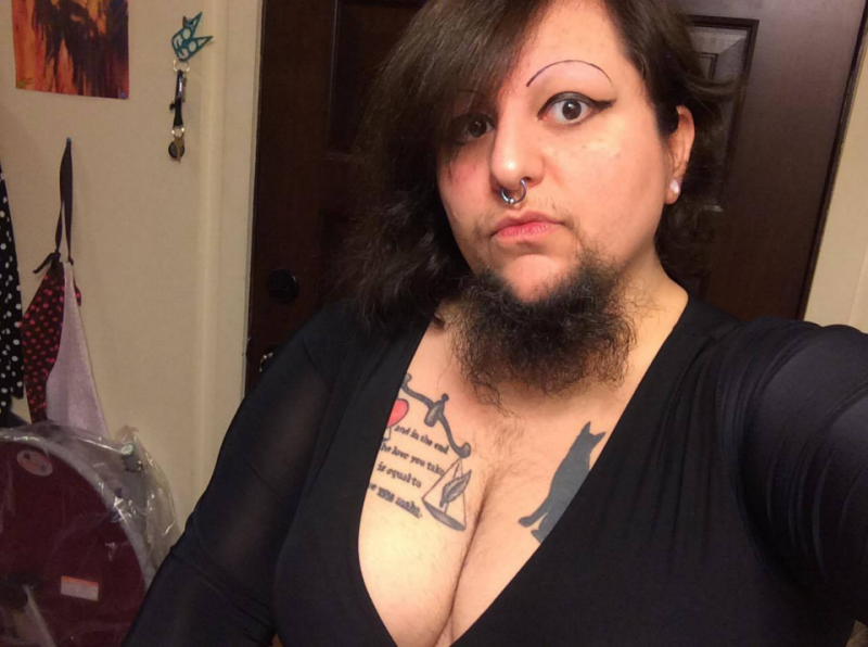 “Кто ищет, тот найдет”: бородатая женщина нашла свою любовь и вышла замуж “Кто ищет, тот найдет”: бородатая женщина нашла свою любовь и вышла замуж Заморские звезды,Литтл Бэр Шварц,модельный бизнес,развлечение,шоу,шоубиz,шоубиз