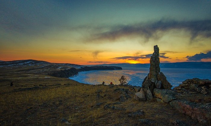 Красоты зимнего Байкала (35 фото)