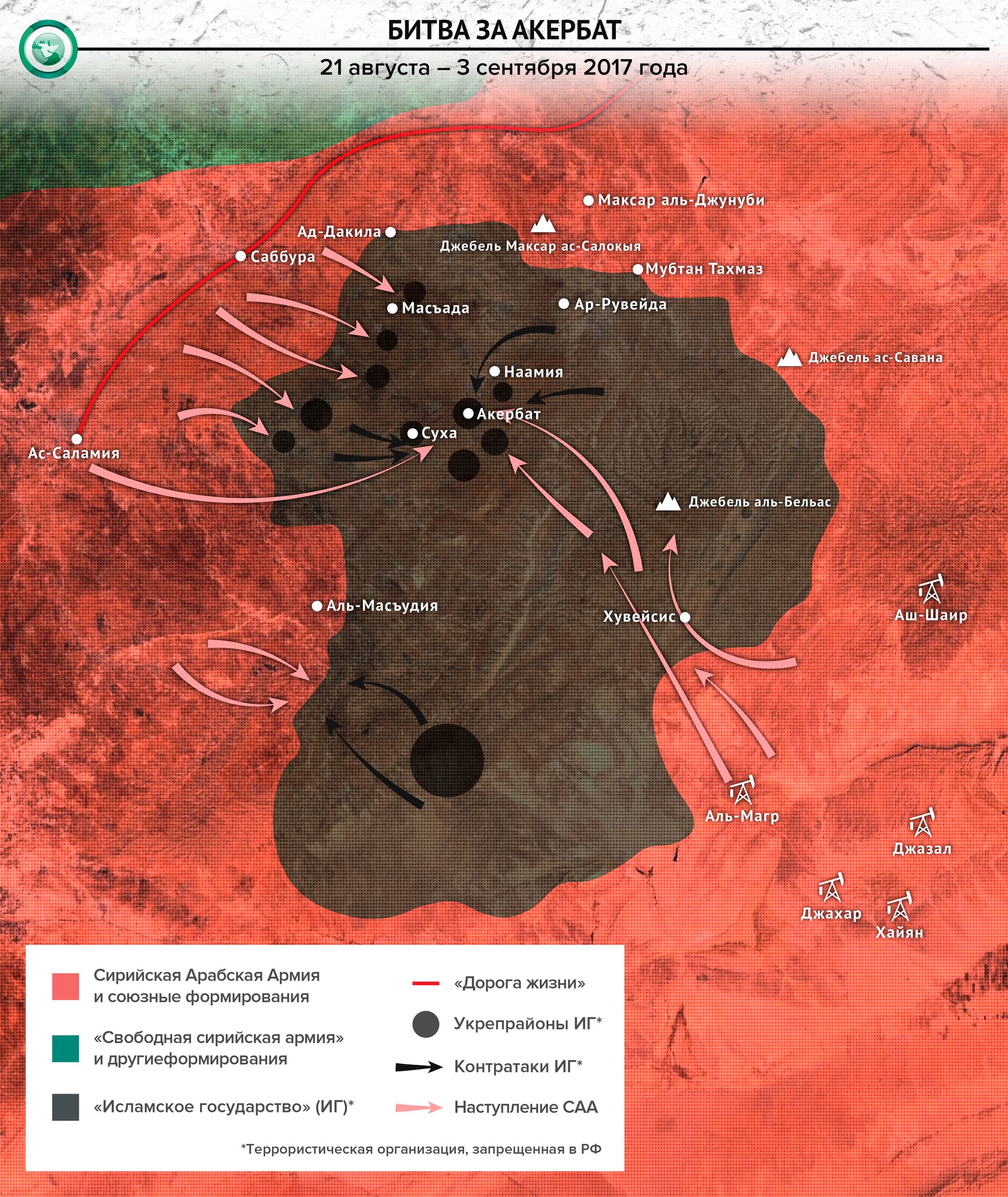 Битва за Акербат: как русские помогли сирийской армии взять цитадель ИГ история,сирия