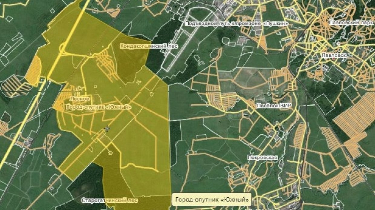 Схема пестовского парка железнодорожный