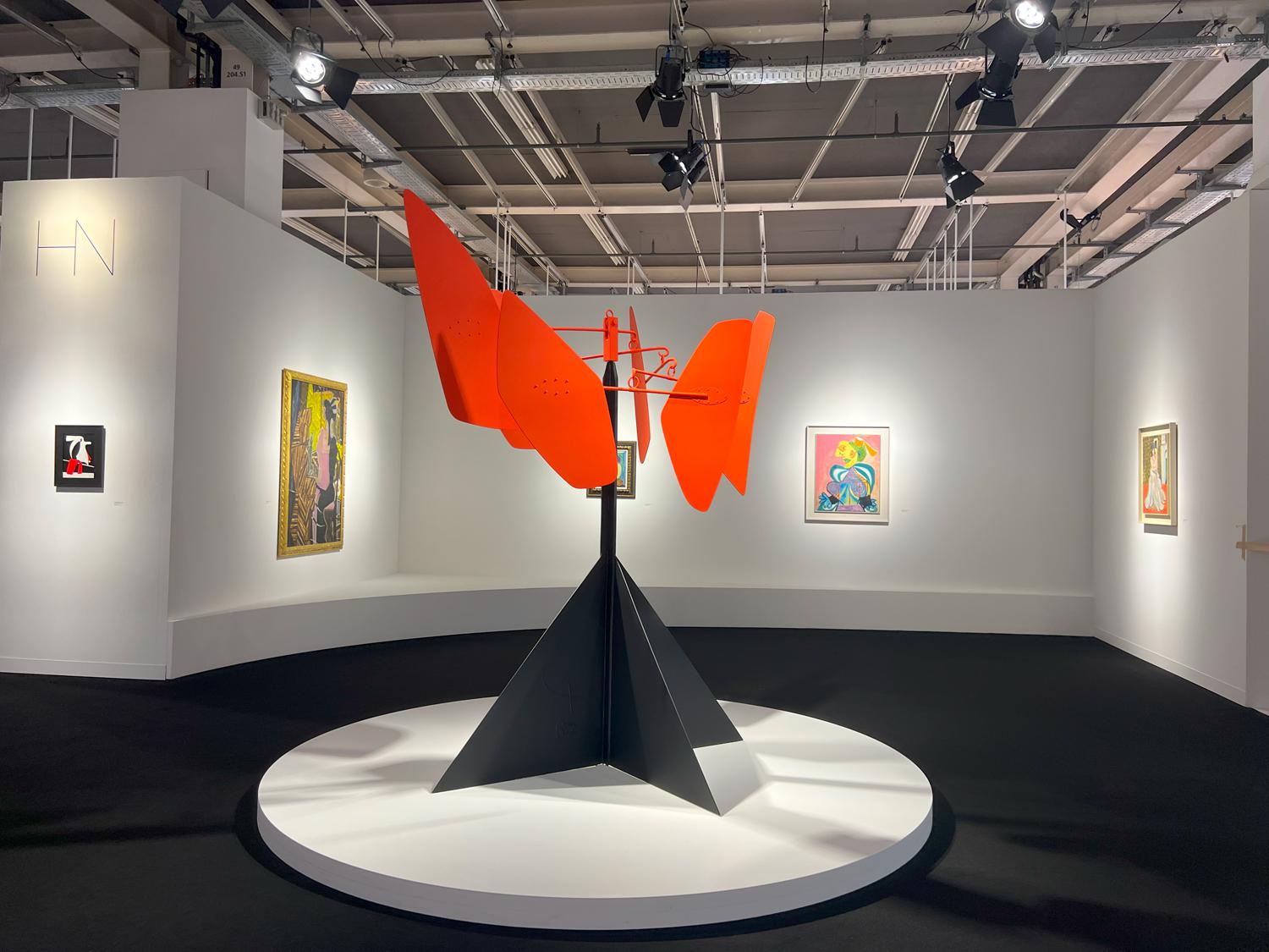 Alexander Calder. Gouvernails rouges. 1967. $5,5 млн. Nahmad Contemporary