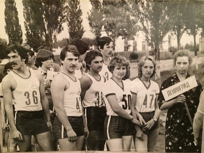 Первенство РСФСР среди учащихся в техникумах, Краснодар, 1978 год здоровые, люди, ностальгия, ретро, советский спорт, спорт, фото