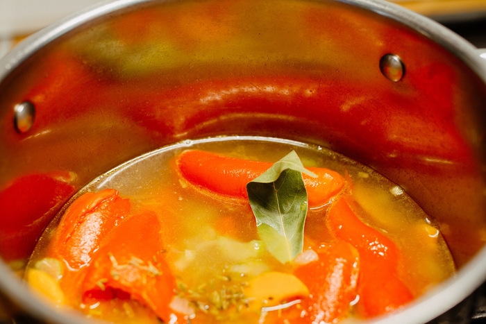 Суп-пюре из запеченных перцев первые блюда,супы