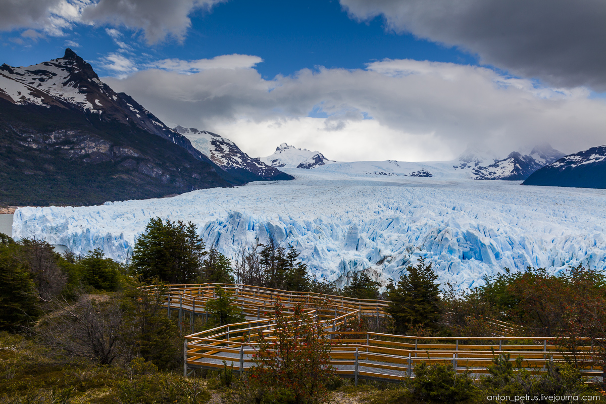 Перито Морено - самый фотогеничный ледник в мире! путешествие