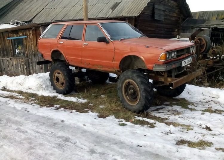 Самодельный автомобиль для деревни