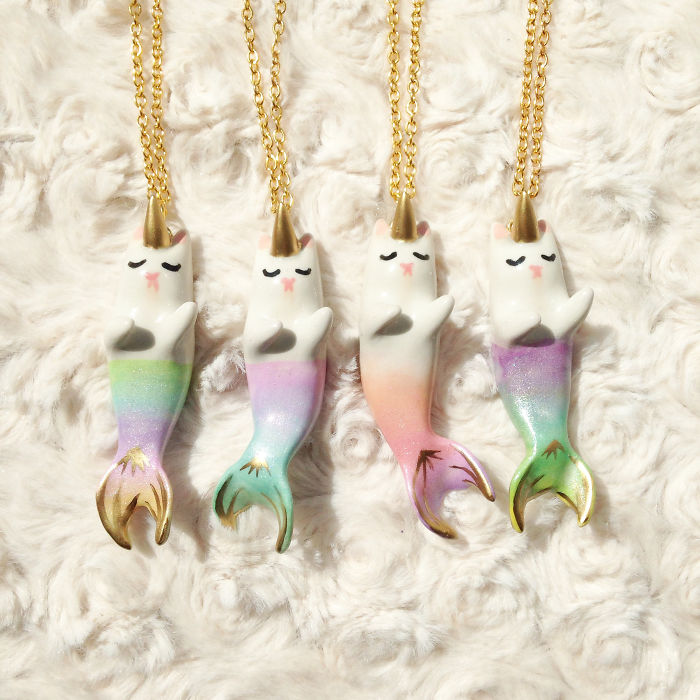 Purrmaid Necklaces