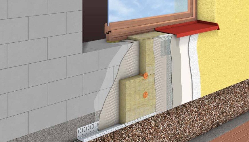 Утепление фасада дома