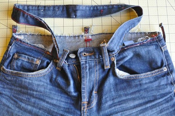 Отличный способ увеличить размер джинсов джинсы