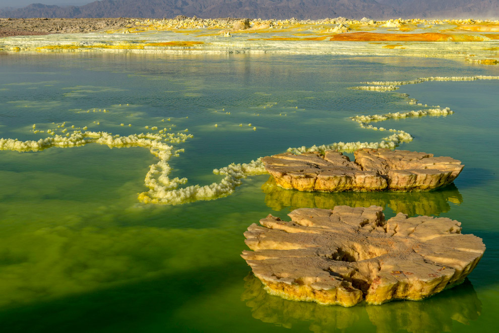 Acid pools in East Africa Acid pools in East Africa