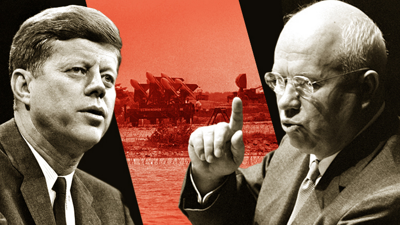 Карибский кризис ядерная угроза. Хрущев и Кеннеди Карибский кризис. Хрущев и Кеннеди 1962. Джон Кеннеди Карибский кризис.