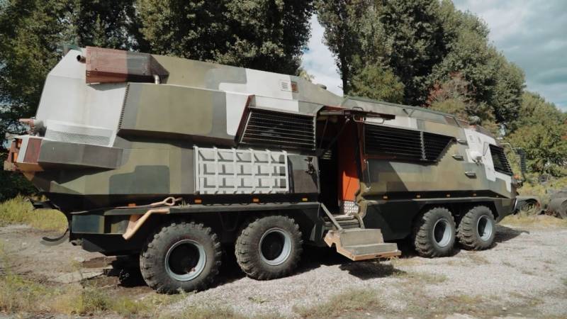 Санитарный броневик «Ковчег»: кустарная украинская неудача оружие