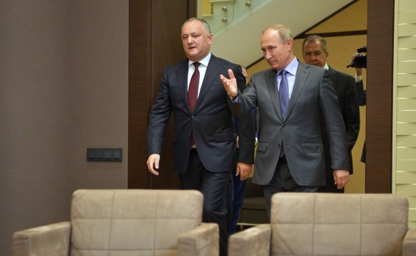Игорь Додон, Владимир Путин. Фото: GLOBAL LOOK press/Kremlin Pool