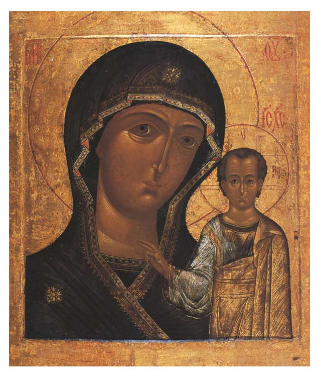 Самые красивые иконы: Казанская икона Божьей матери