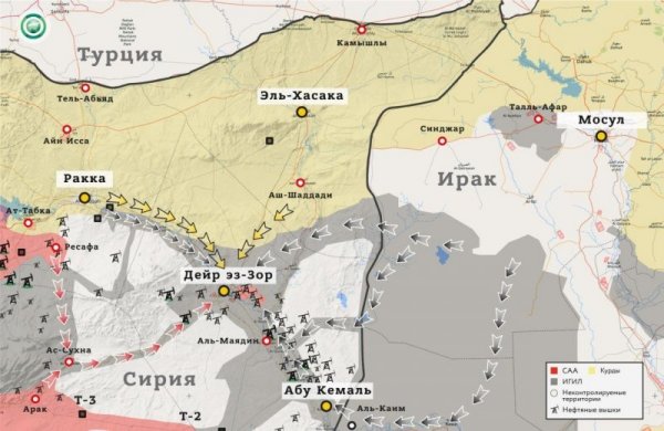 Сирия рискует потерять Дейр эз-Зор: кому достанется провинция — США, ИГИЛ или Ирану
